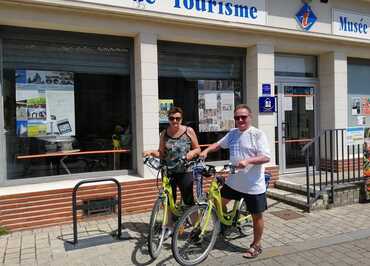 Location et recharge de vélo à assistance électrique - Bureau d'Information Touristique de Rue