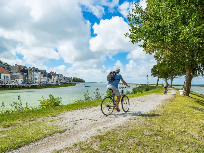 Découverte de Saint-Valery-sur-Somme à vélo