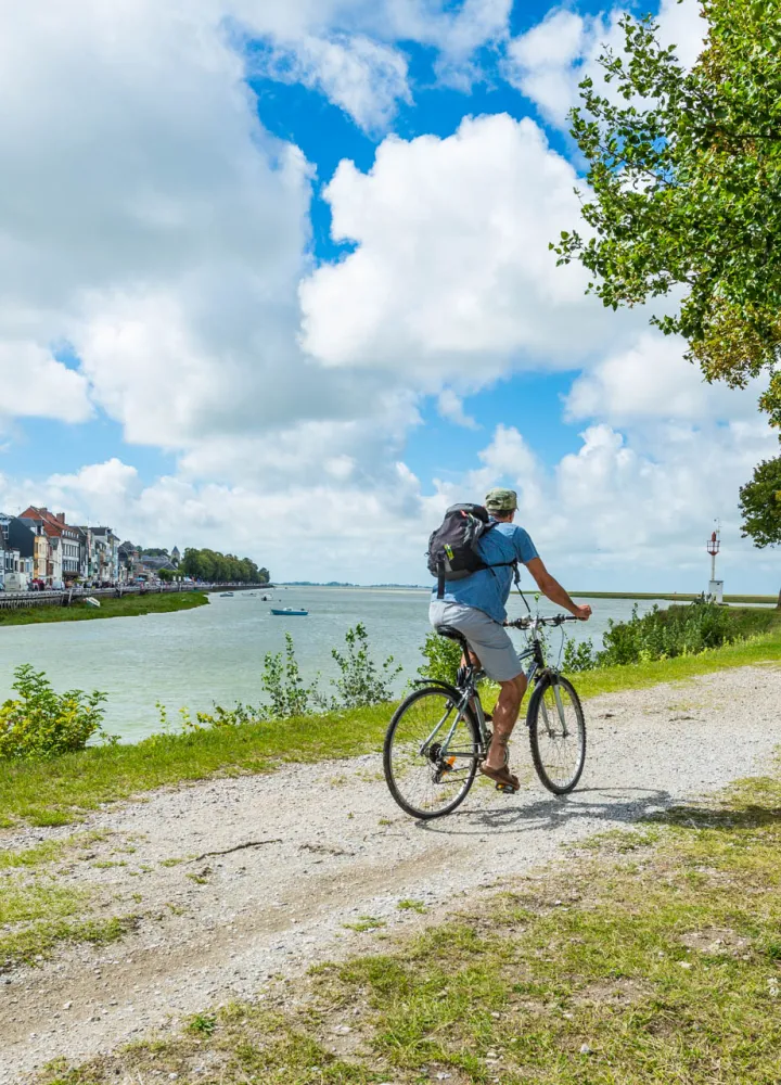 Découverte de Saint-Valery-sur-Somme à vélo