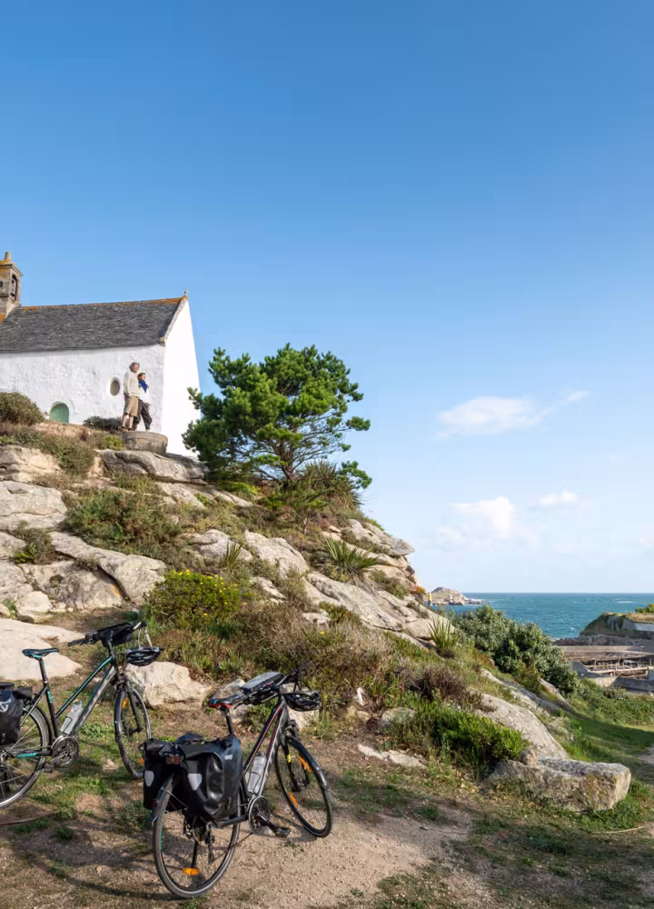 Roscoff et la Chapelle Sainte-Barbe ©E. Berthier