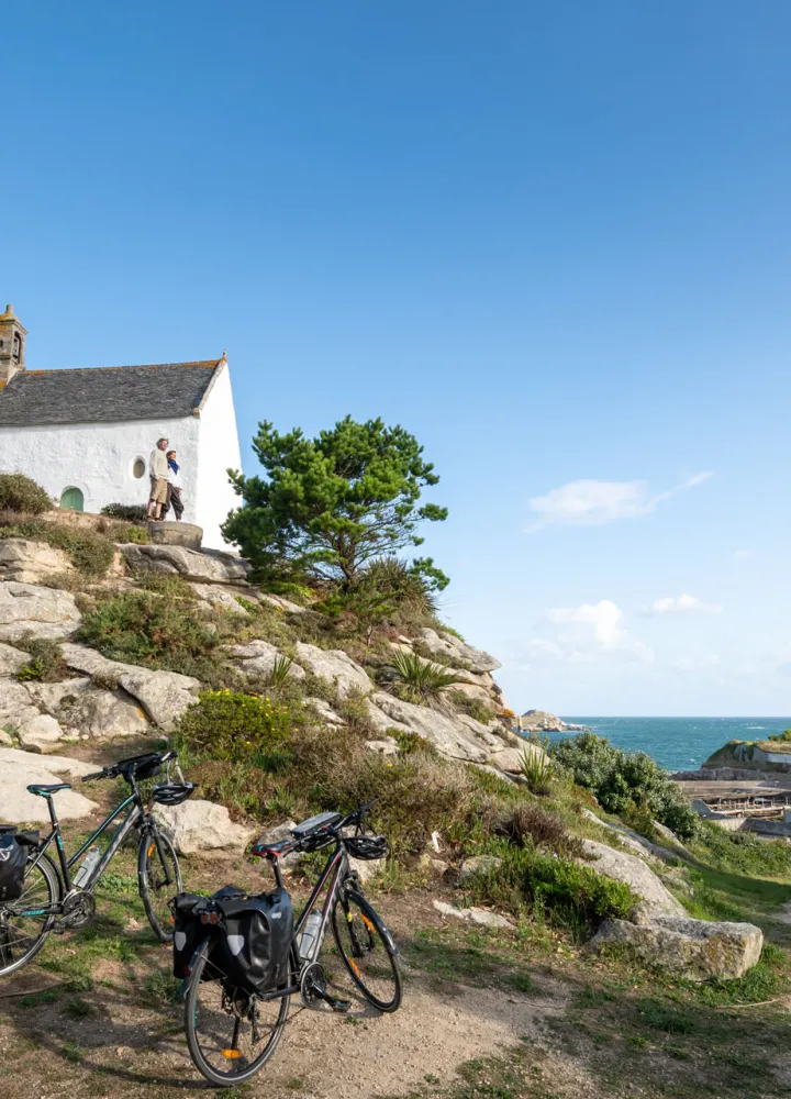 Roscoff et la Chapelle Sainte-Barbe ©E. Berthier