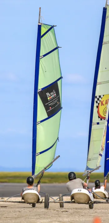 Char à voile à Cherrueix