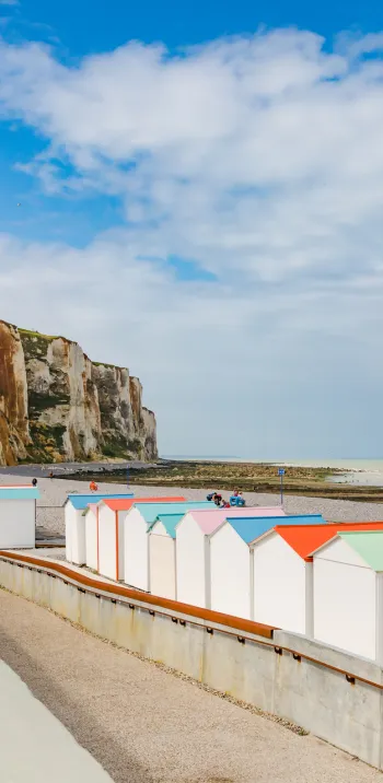 Le Tréport et ses cabines de plage