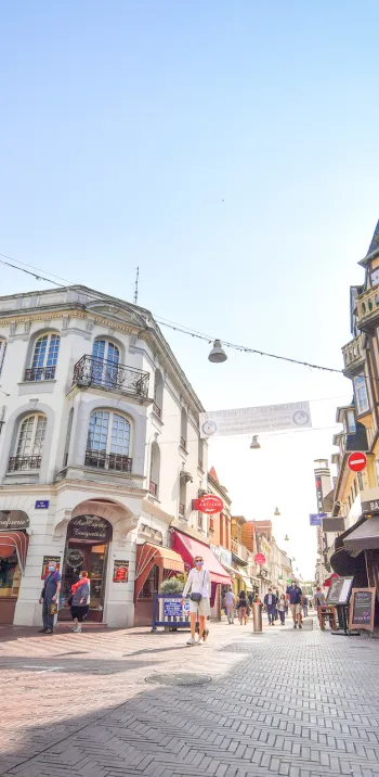 Le centre ville du Touquet