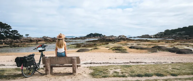 The Tourony Beach in Trégastel