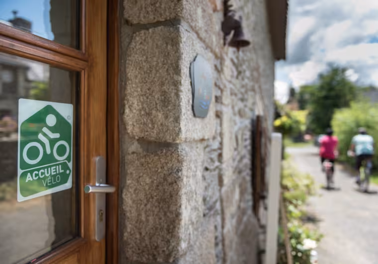 La marque Accueil Vélo en Bretagne