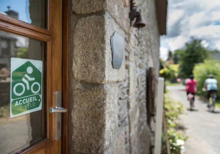 La marque Accueil Vélo en Bretagne