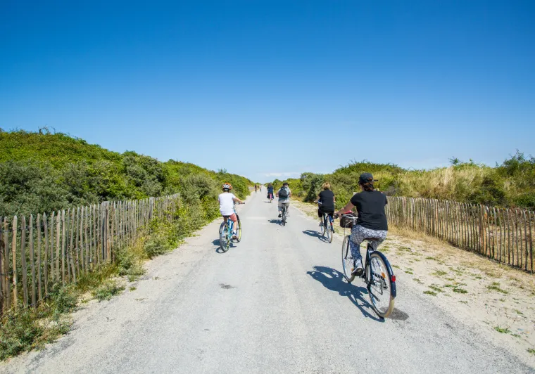 La Route Blanche entre le Crotoy et Cayeux-sur-Mer