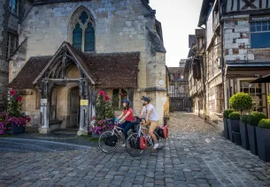De Deauville à Honfleur à vélo