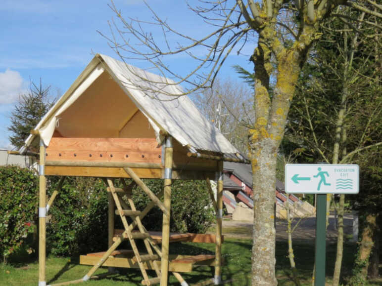 camping nuitée velomaritime normandie